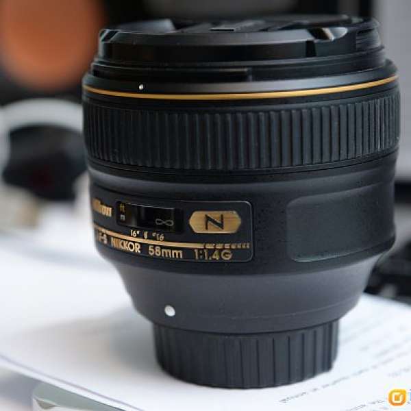 Nikon AF-S 58mm f/1.4 G