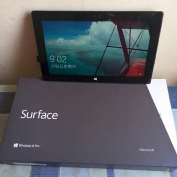 95%新淨，執屋平售 MICROSOFT SURFACE PRO i5 3317U 4GRAM 128G SSD