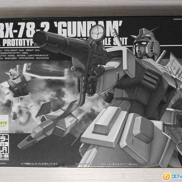 RX-78-2  Tokyo Green 高達計劃 Gundam Project  30週年紀念版