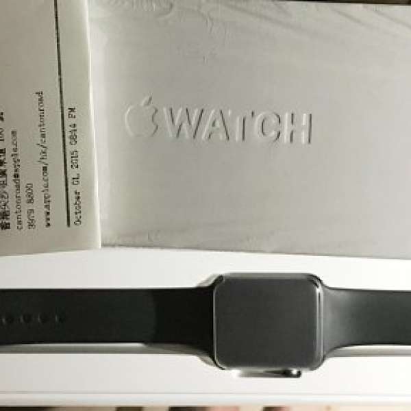 Apple watch sport 42mm 太空灰 9成新 行貨