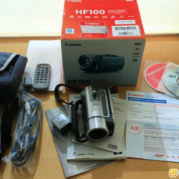 Canon HF-100 Full HD 數碼攝錄機