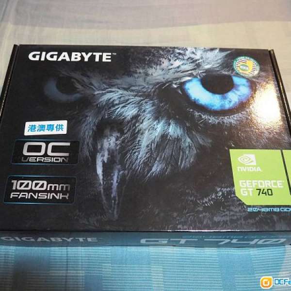 Gigabyte GT 740 2GB Display VGA卡
