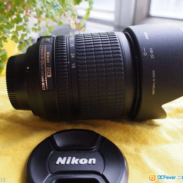 Nikon AF-S DX NIKKOR 18-105mm F3.5-5.6G ED VR
