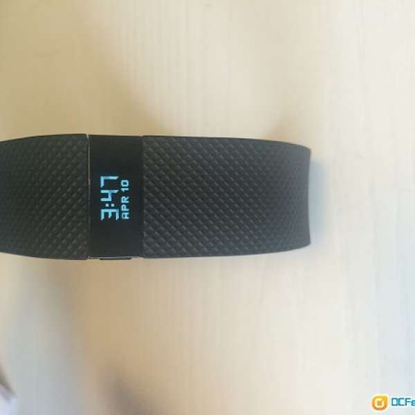 Fitbit Charge HR (Large, Black)