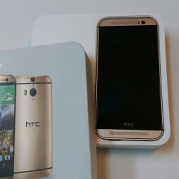 HTC M8 金色 90%new