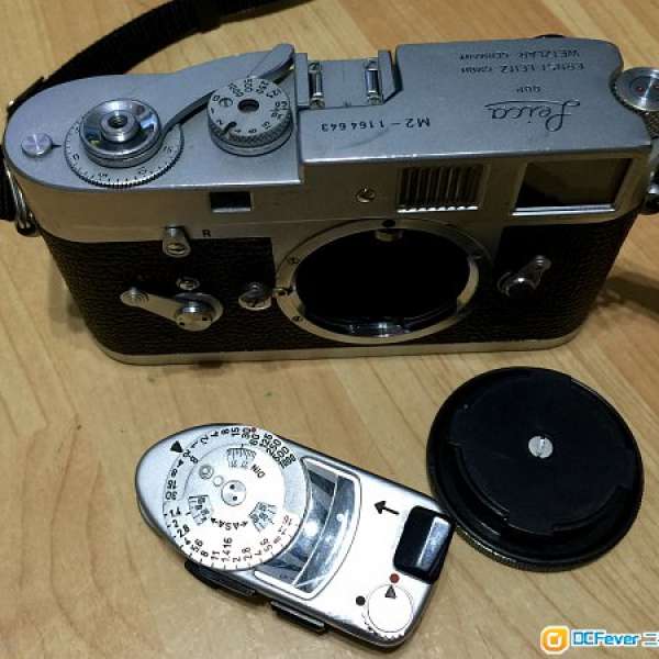 Leica M2 camera 連 新浄 MR light meter