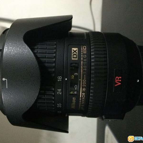 Nikon 18-200 VR F/3.5-F/5.6 第一代 95%新