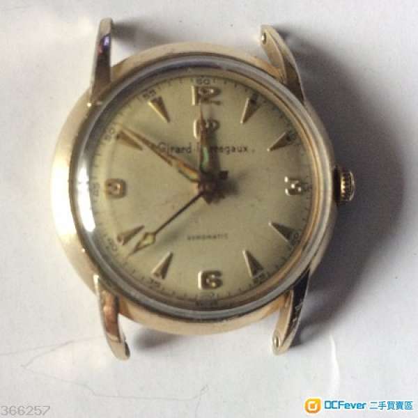 Vintage Girard-Perregaux Gyromatic Man Wrist Watch 芝栢