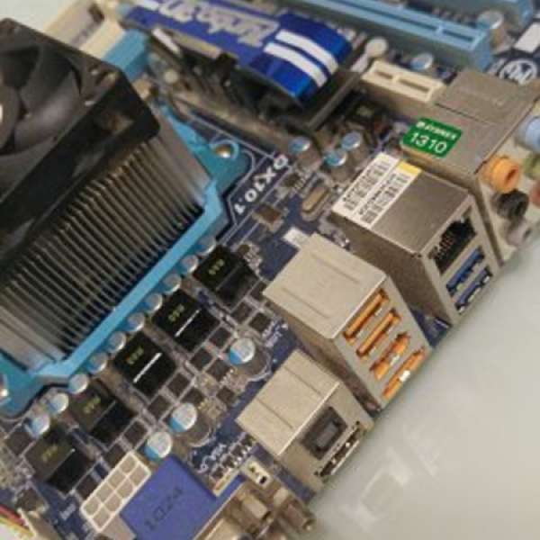 Gigabyte Ga-880gma-ud2h with AMD athlon ii x4