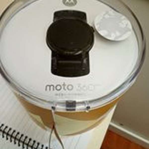 出售 90%新 原裝 Motorola Moto 360 II Watch 42mm(Black Leather)