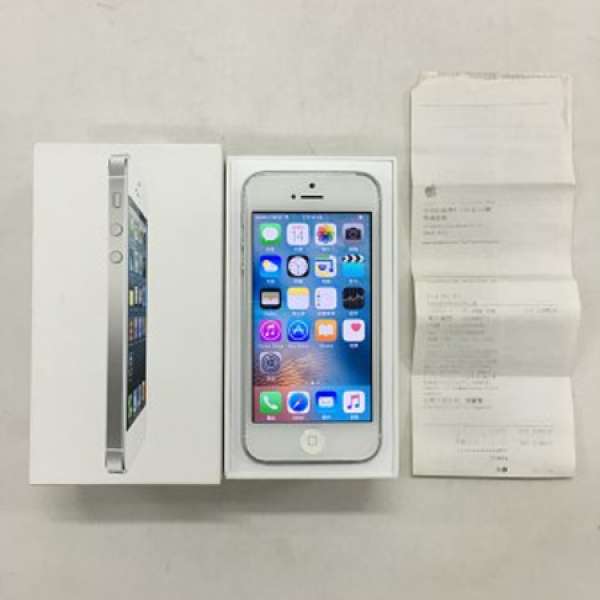 iPhone 5 16gb white（有問題）
