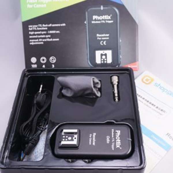 90% new Phottix Odin Flash Trigger for Canon (Receiver)