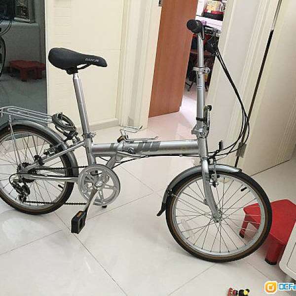 DAHON Vitesse D5 鋁合金 可摺單車 銀色 六段速