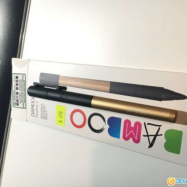 Wacom Bamboo Stylus Fineline2 觸控筆,用了2天行貨有保 (iPad,Samsung)