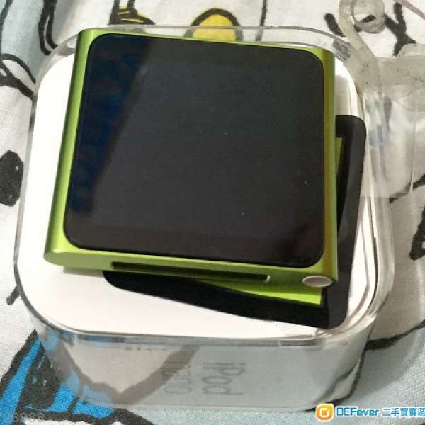 iPod nano 6 綠色 8gb 可加錶帶 有盒齊配件