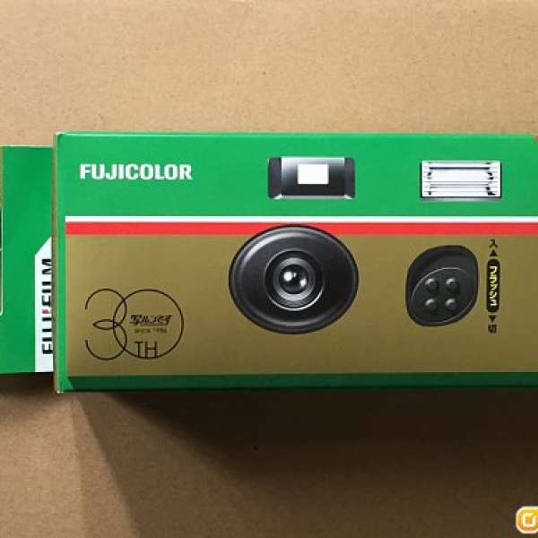 富士 Fujifilm 30週年 Simple Ace 限量版即棄菲林機 (多買多減$)