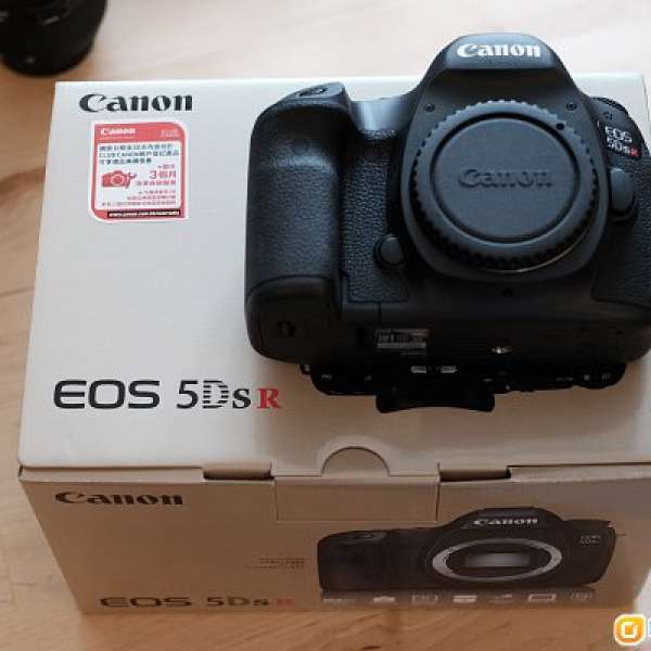 Canon 5DsR 50.6MP digital SLR camera. 64GB CF. Warranty. Like new!