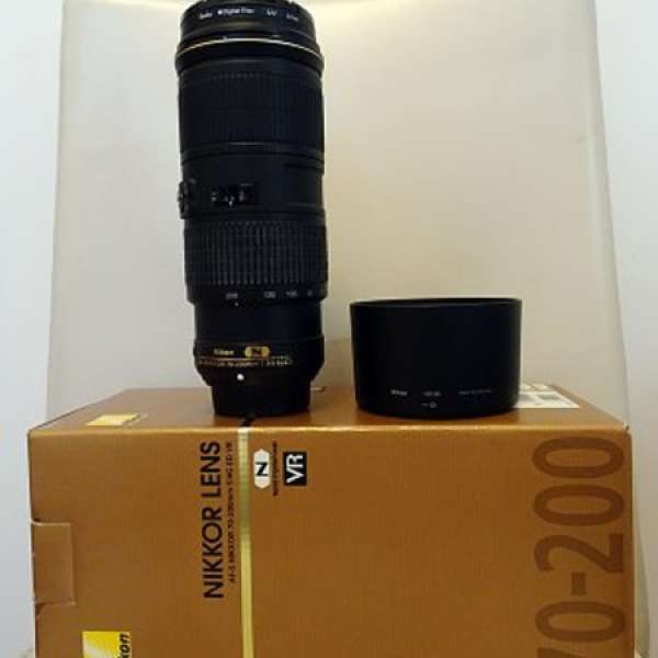 Nikon AF-S 70-200mm f/4G ED VR Lens (行貨)