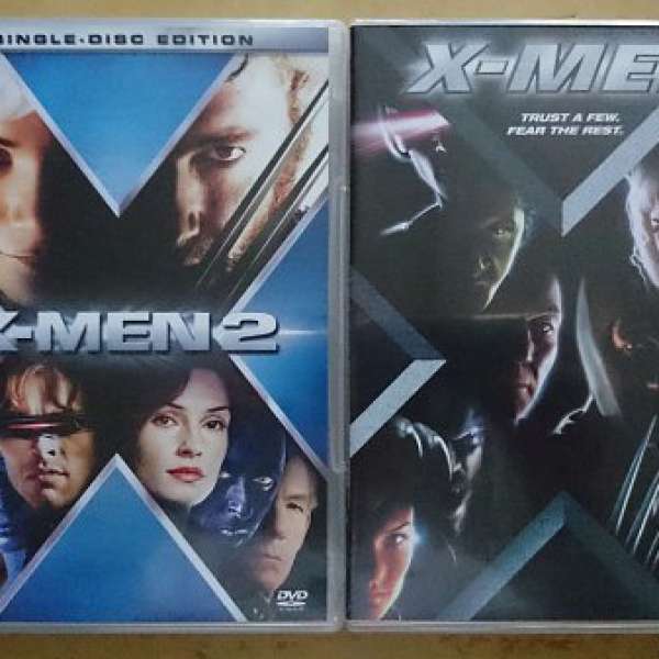 X-Men 變種特攻 1 & 2 DVD