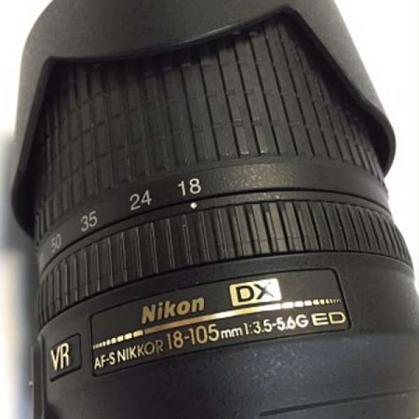 Nikon DX AFS Nikkor 18-105mm 1:3.5-5.6G ED VR