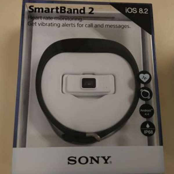 賣全新未開封 Sony smartband 2 心率運動手帶 $600 (not fitbit)