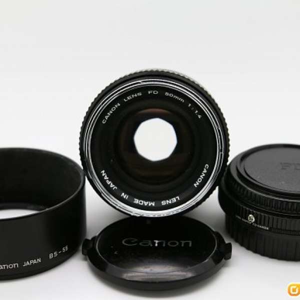 Canon FD 50mm F1.4連Canon EOS Adapter
