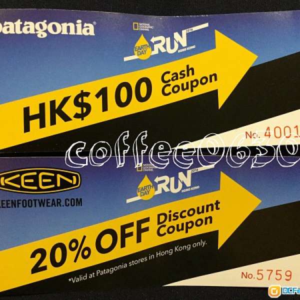 Patagonia HK$100 Cash Coupons & KEEN 20% off Discount Coupon