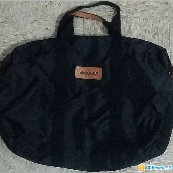 中古 1990 年代 Jetour 捷旅 黑色 男/女袋 手提尼龍包 Hand Carry Bag - 只在西鐵線...