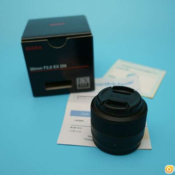 Sigma 30mm F2.8 EX for Sony NEX
