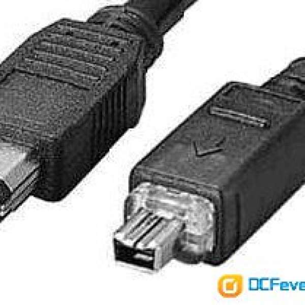 IEEE 1394 4-Pin / 6-Pin FireWire Cable 1.5 m / 5 Feet