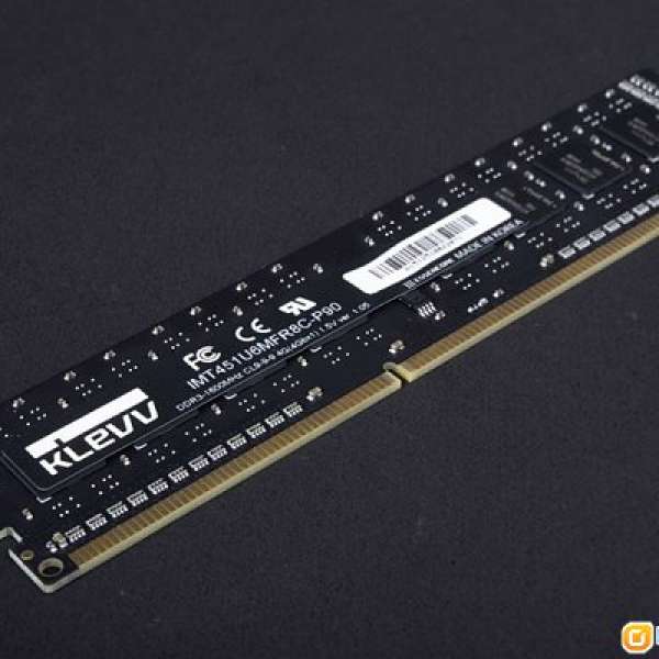 KLEVV Value DDR3 1600MHz 8GB (1x8GB) Ram (韓國製)