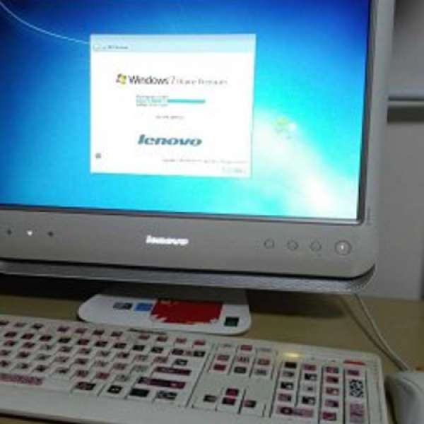 最穩陣：：：聯想C200一體機 All-in-One PC全正常，正版WIN7多語言進階版