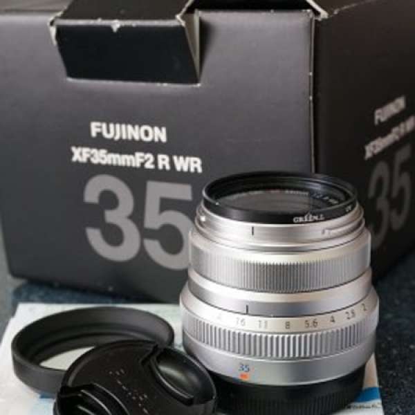 FUJINON XF 35mm F2 R 銀色 行貨