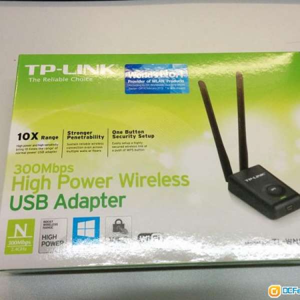 TP-LINK 300Mbps High Power Wireless USB Adapter