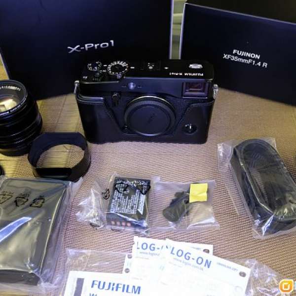 Fujifilm X-PRO1 連 XF35 鏡頭加52mm EBC Filter