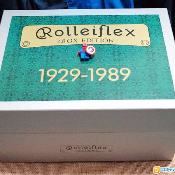 Rolleiflex 2.8GX Edition 60th Anniversary Jahre 1929-1989