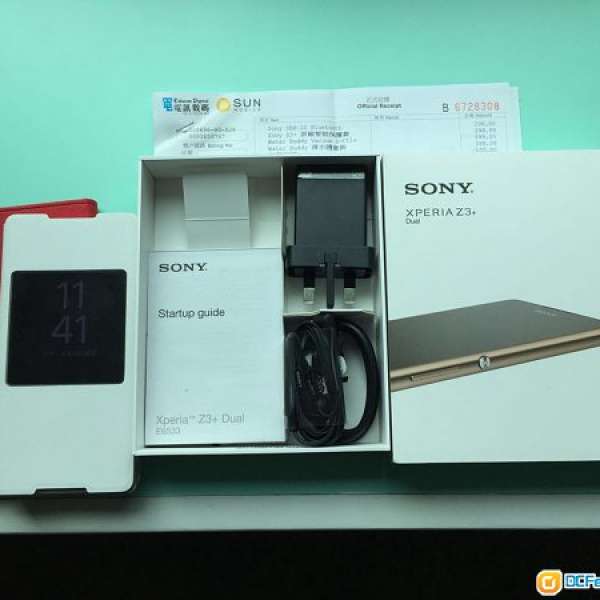 97% New Sony Z3+ 白色 雙卡 Dual 有單有盒全套行貨