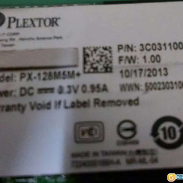 msata SSD Plextor 128G M5M