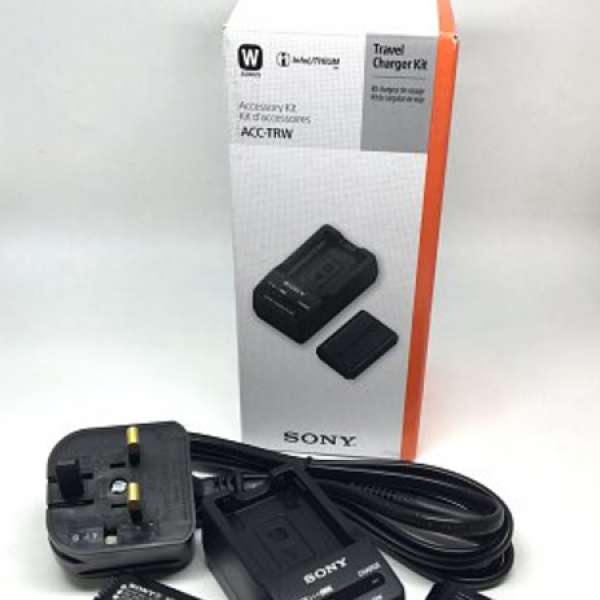 Sony Travel Charger Kit ACC-TRW 全新原裝套裝