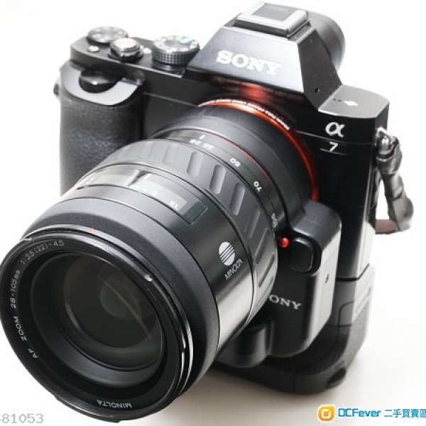 Minolta AF 28-105mm f/3.5-4.5 RS (玻璃鏡片) 發色豐富   呢个焦段映人像最合適  ...
