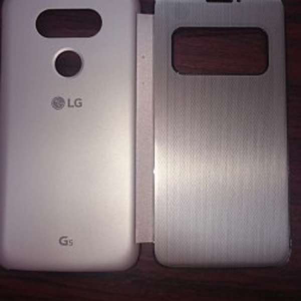 LG G5 原裝機套(粉紅色) + 電池套裝