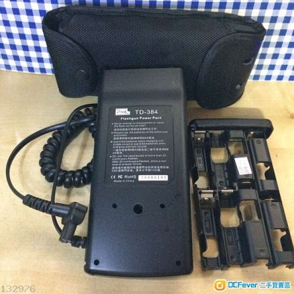 Pixel TD-384 閃光燈外接電池盒 (Sony Minolta 可用)