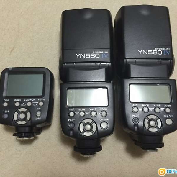 Yongnuo YN560 Tx & YN560 IV