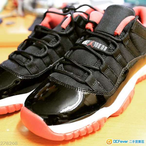 100% AIR JORDAN 11 RETRO LOW BG 6Y