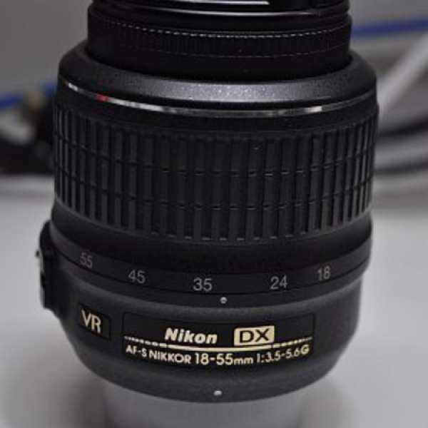 Nikon AF-S DX Nikkor 18-55mm f/3.5-5.6G VR 100% work 99%新