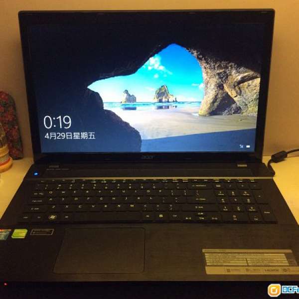 打機之選 Acer V3-772G 17.3 吋 (擴充性強) 16G Ram 256G SSD