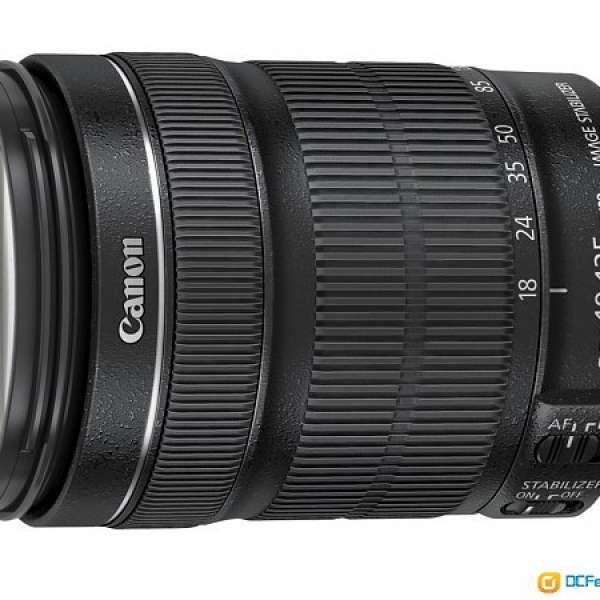 Canon EFS 18-135mm f/3.5-5.6 IS USM lens