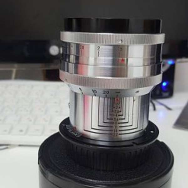 Zeiss Biotar 75mm f1.5 極罕有早期瘦版 紅T塗層 EOS canon ff可用直上