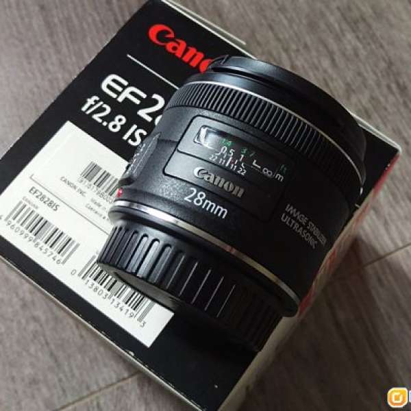 Canon 28mm F2.8 IS