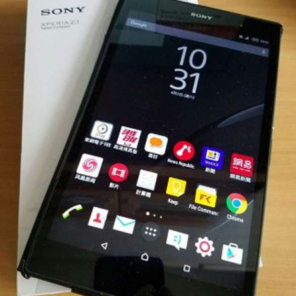99%新 8.1”Sony Z3 Compact Tablet 4G版（Black）